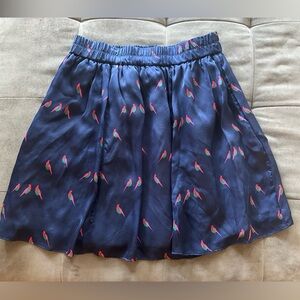 Blue and Pink Marc by Marc Jacob’s Silk Skirt (medium)